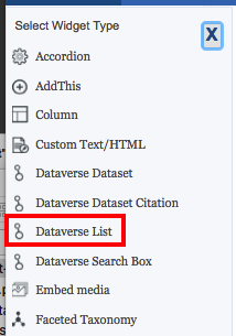 Dataverse list from list